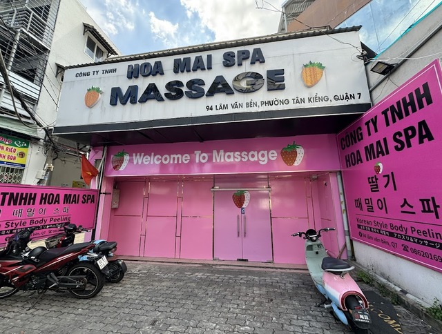 Hoa mai spa Massage